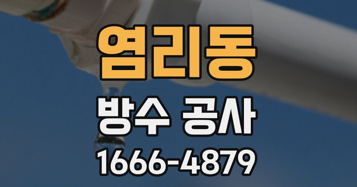 염리동 방수 공사
