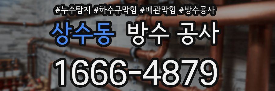 상수동 방수 공사