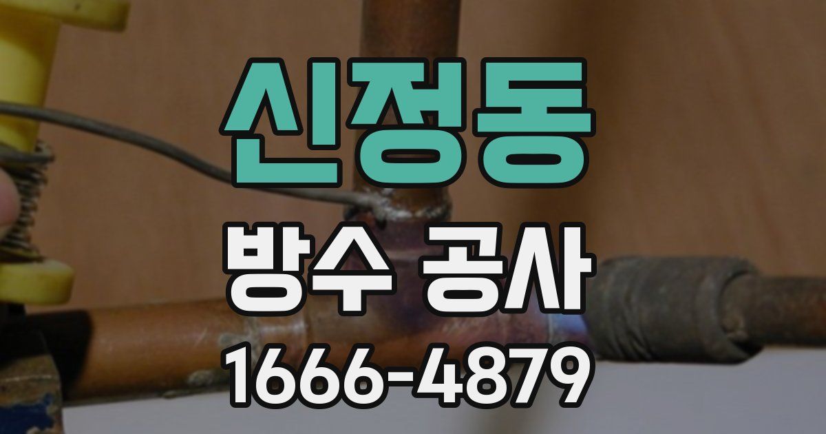 신정동 방수 공사