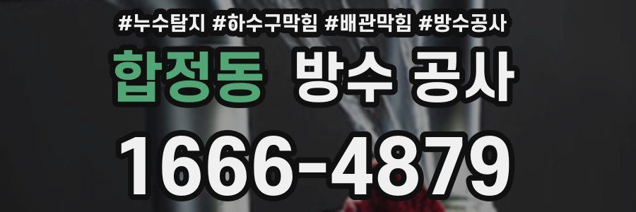 합정동 방수 공사