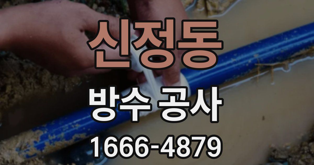 신정동 방수 공사