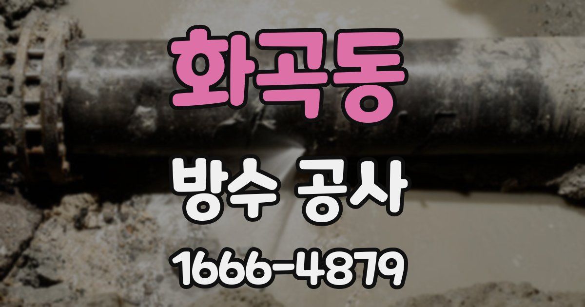 화곡동 방수 공사