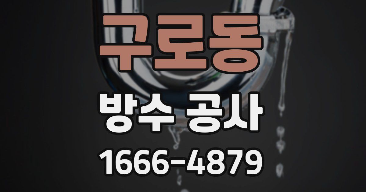 구로동 방수 공사