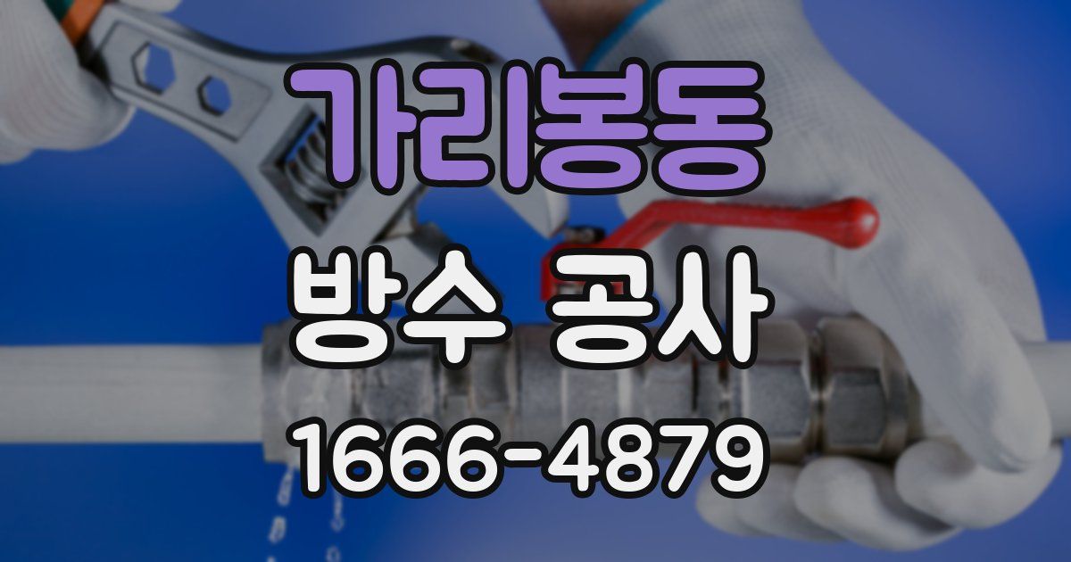 가리봉동 방수 공사