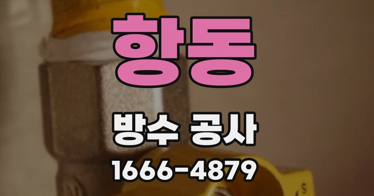항동 방수 공사