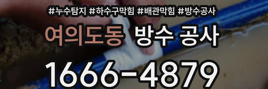여의도동 방수 공사
