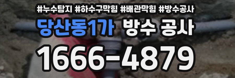 당산동1가 방수 공사