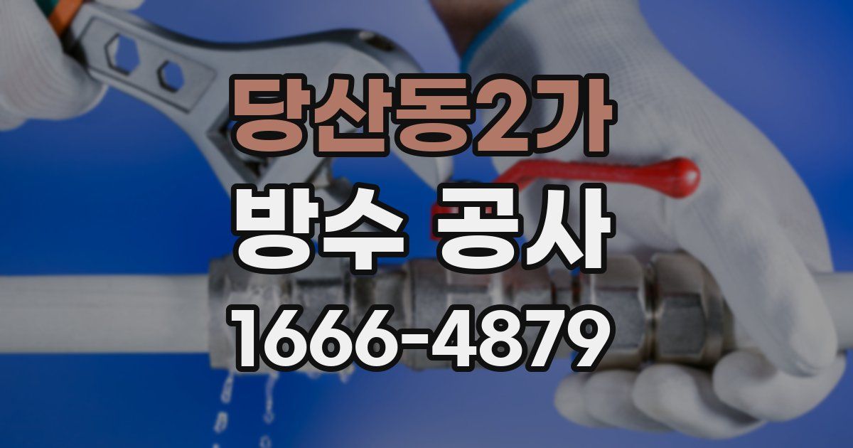 당산동2가 방수 공사