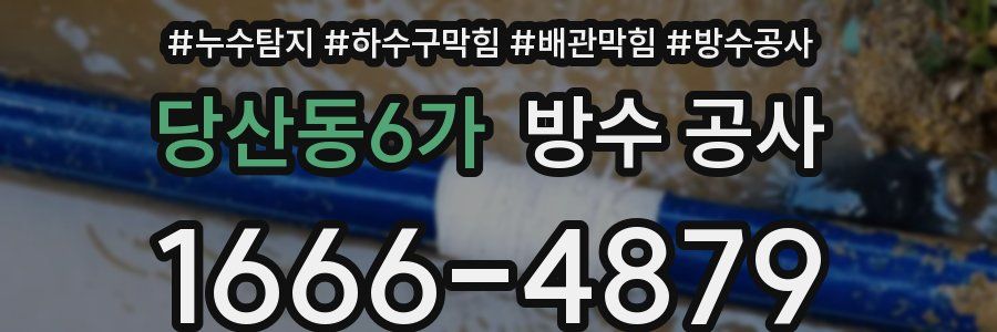 당산동6가 방수 공사