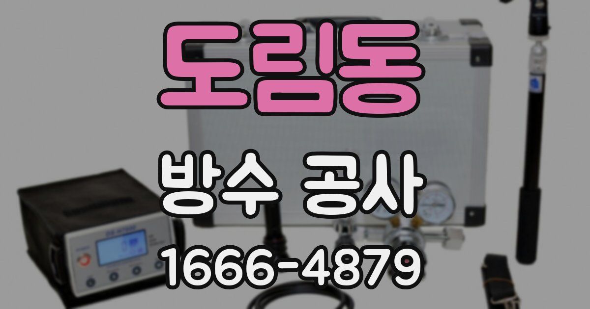 도림동 방수 공사