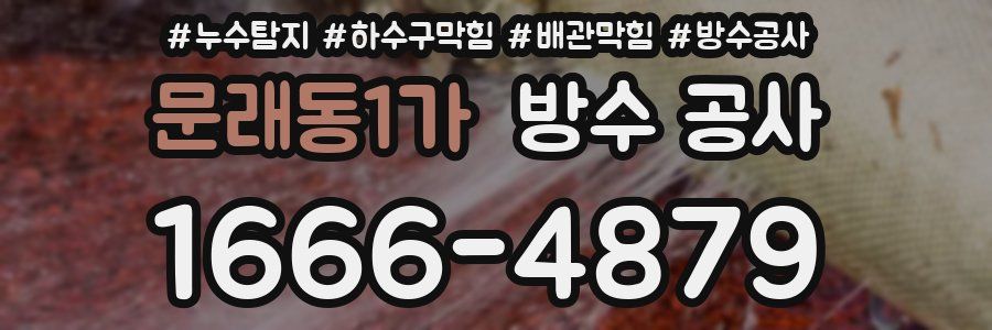 문래동1가 방수 공사