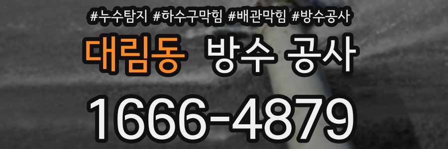 대림동 방수 공사