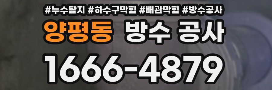 양평동 방수 공사