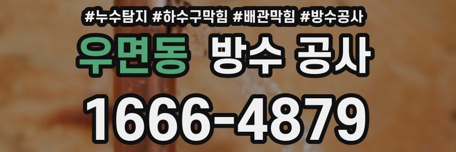 우면동 방수 공사