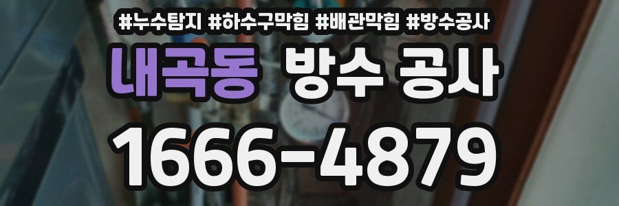 내곡동 방수 공사