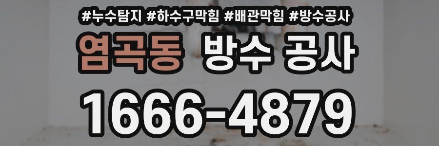 염곡동 방수 공사