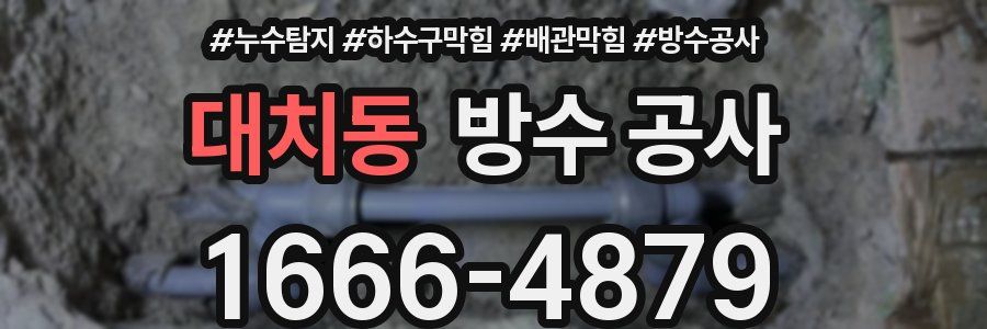 대치동 방수 공사