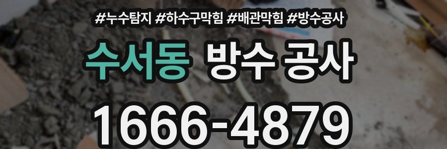 수서동 방수 공사