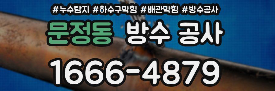 문정동 방수 공사