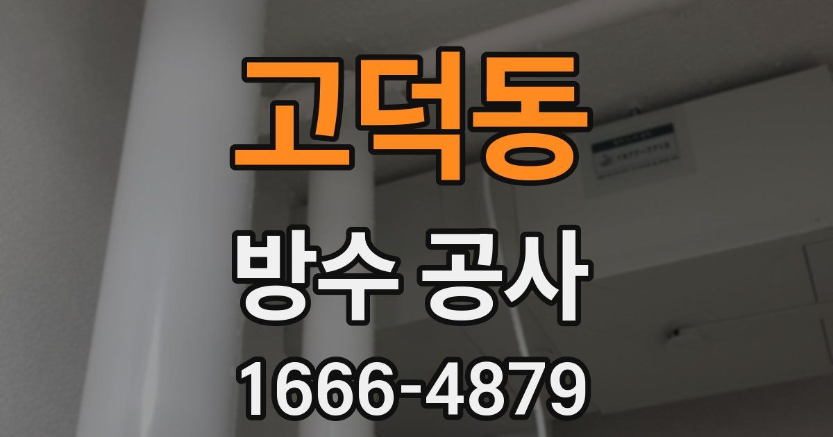 고덕동 방수 공사