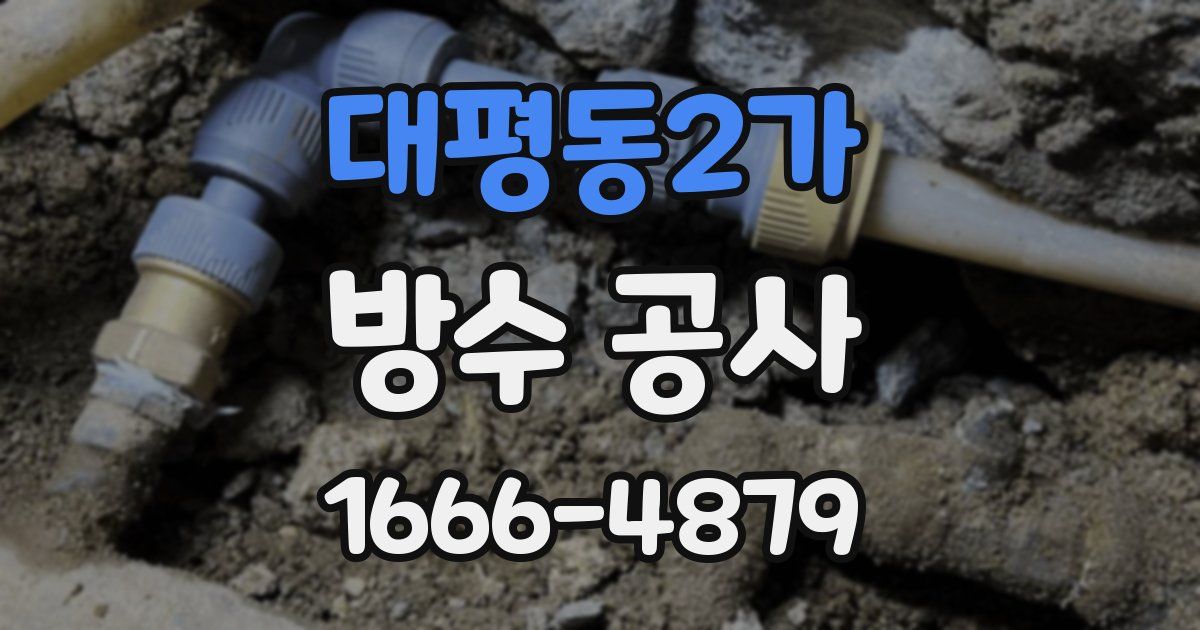 대평동2가 방수 공사