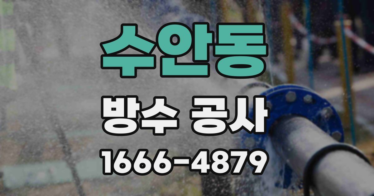 수안동 방수 공사