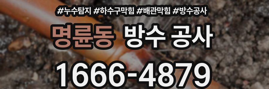 명륜동 방수 공사