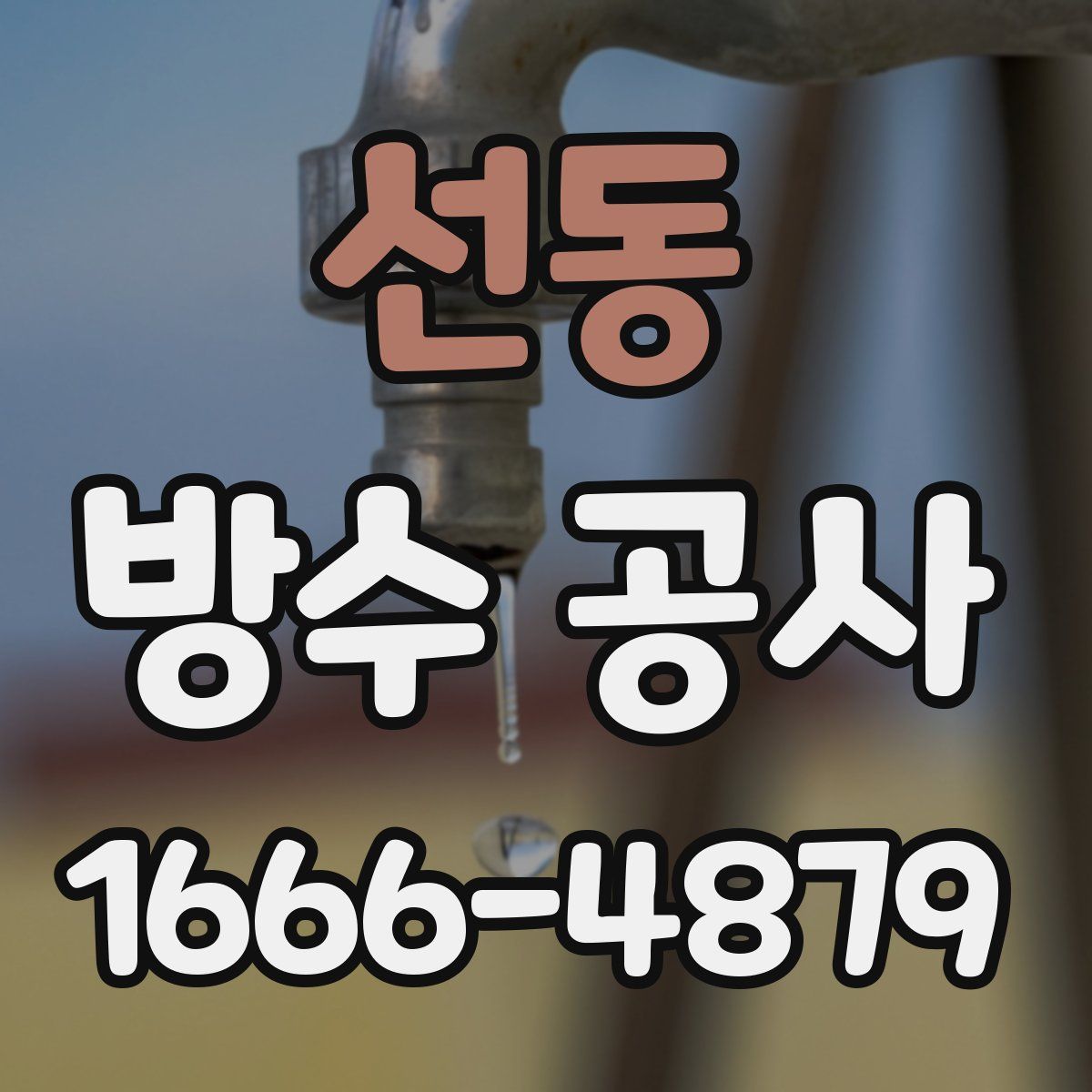 선동 방수 공사