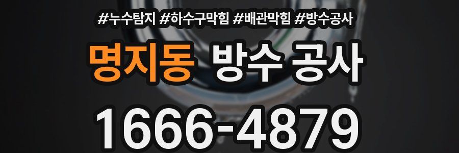 명지동 방수 공사