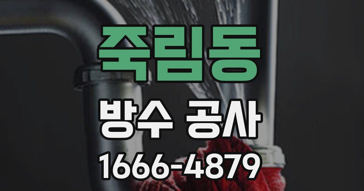 죽림동 방수 공사