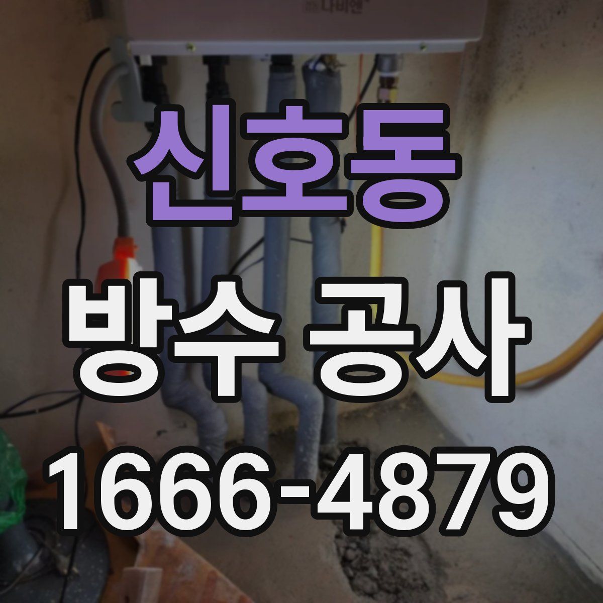신호동 방수 공사