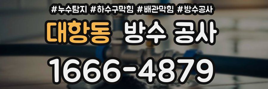 대항동 방수 공사