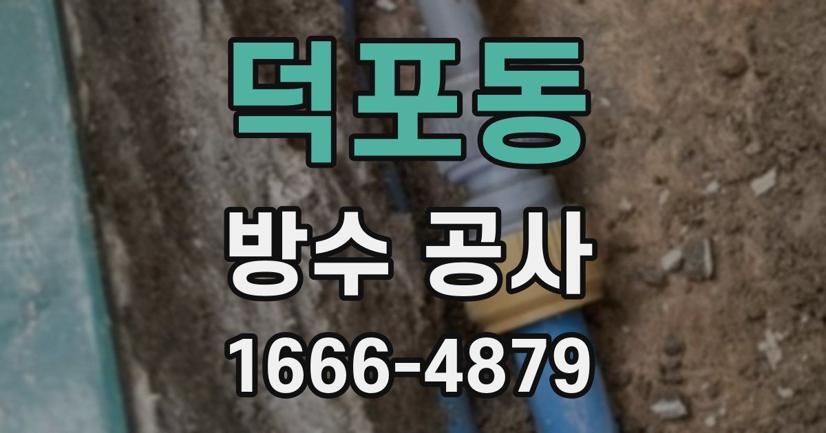 덕포동 방수 공사