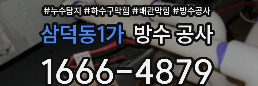 삼덕동1가 방수 공사