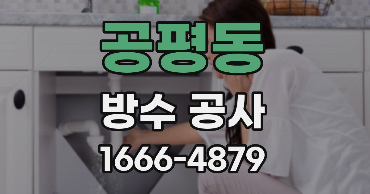 공평동 방수 공사