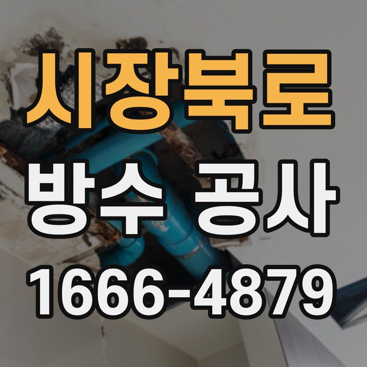 시장북로 방수 공사