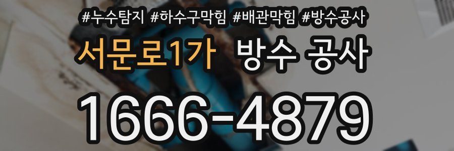 서문로1가 방수 공사