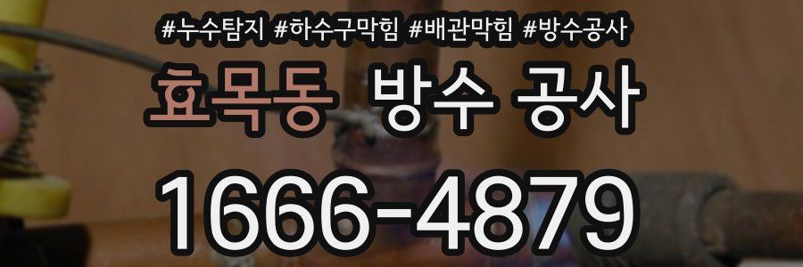 효목동 방수 공사