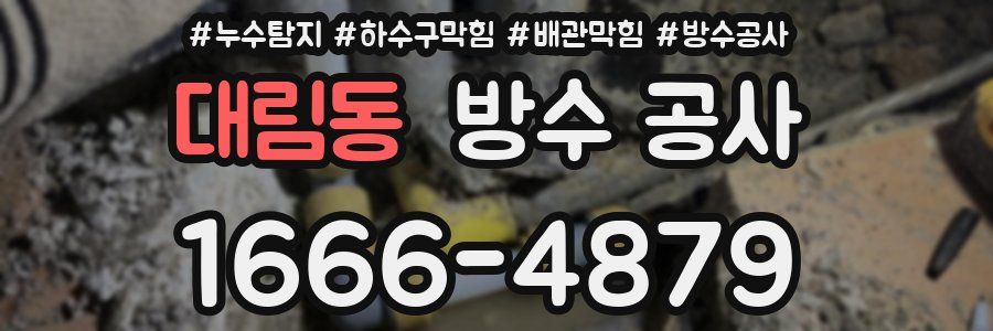 대림동 방수 공사