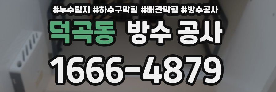 덕곡동 방수 공사