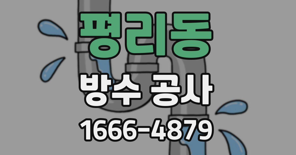 평리동 방수 공사