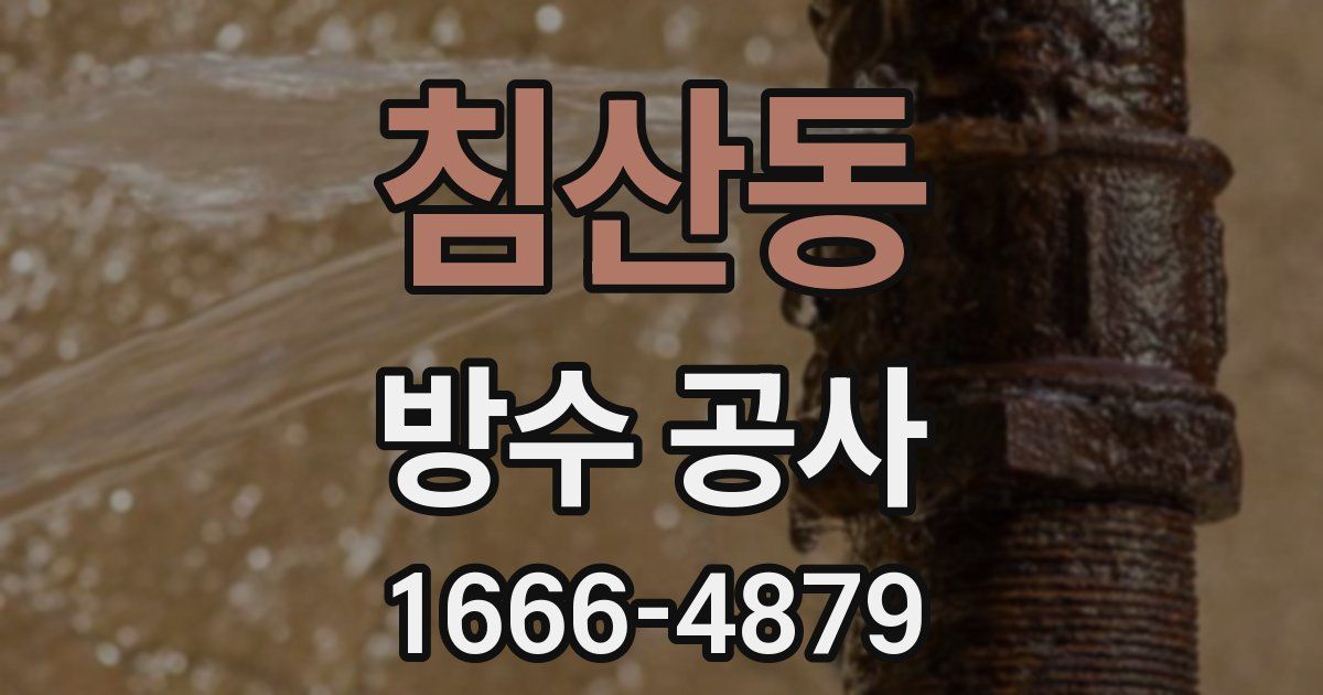침산동 방수 공사