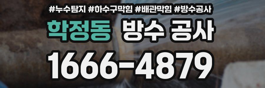 학정동 방수 공사