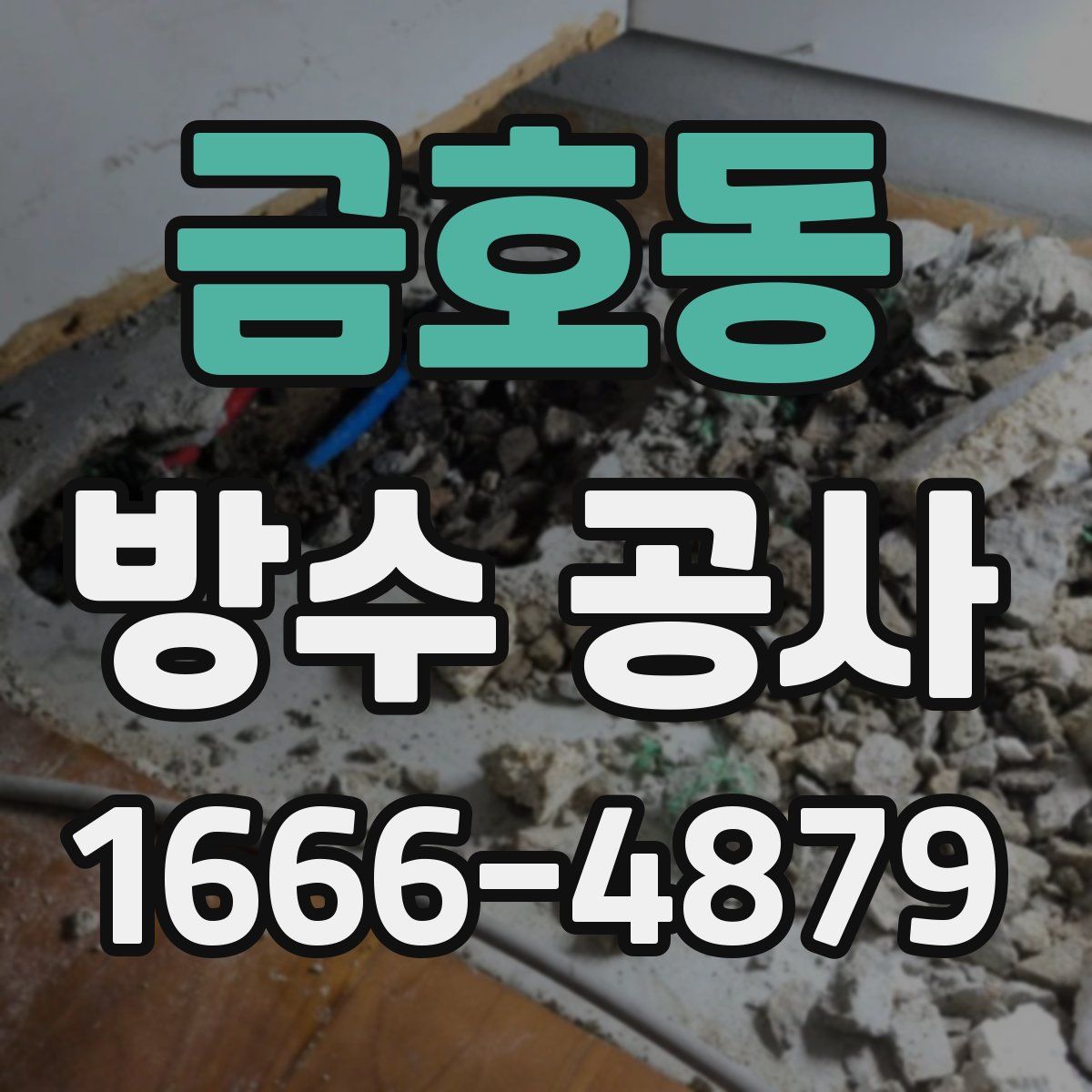 금호동 방수 공사