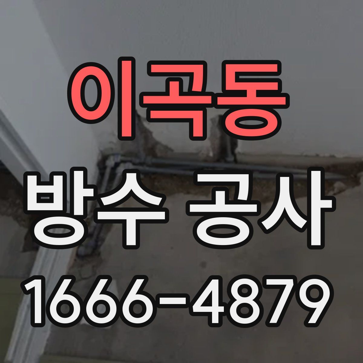 이곡동 방수 공사