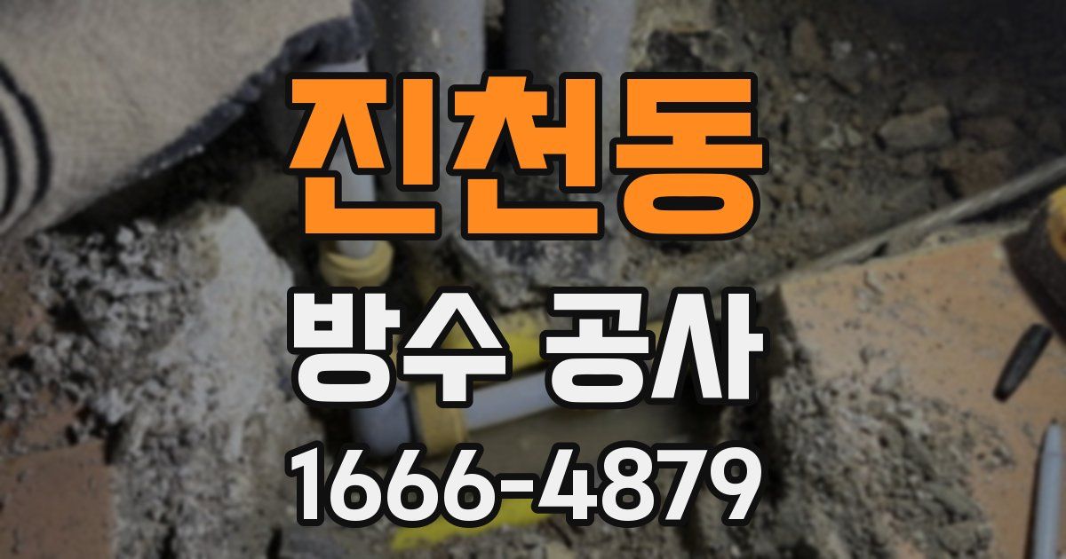 진천동 방수 공사