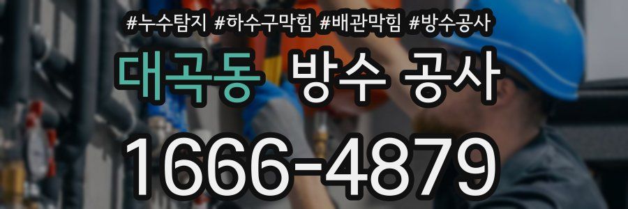 대곡동 방수 공사