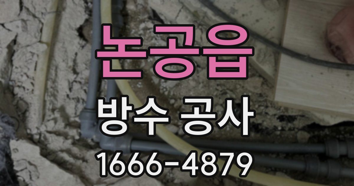 논공읍 방수 공사