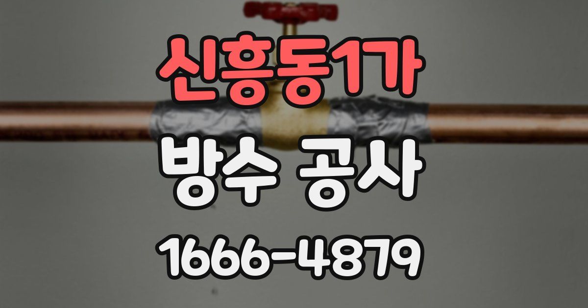 신흥동1가 방수 공사