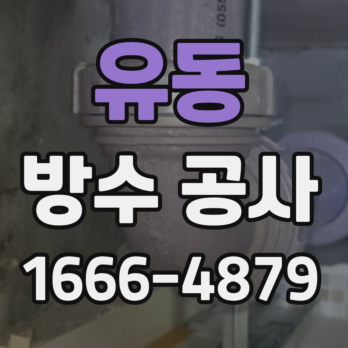유동 방수 공사